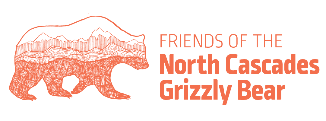 Friends of the North Cascades Grizzly Bear logo